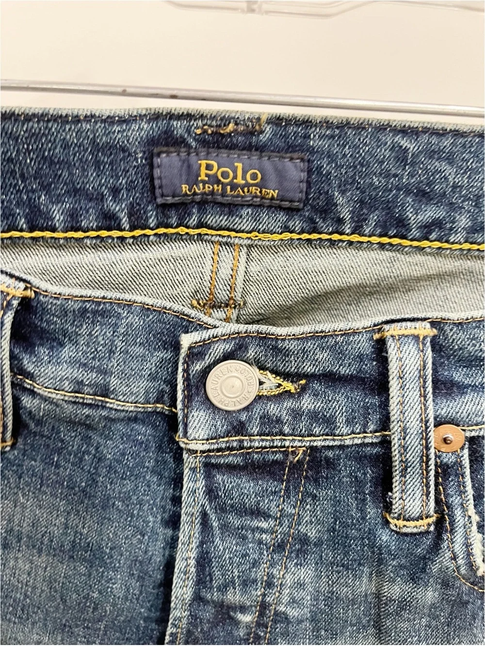 Polo Ralph Lauren Sullivan Slim Straight Jeans Men’s 32x30 Blue Wash Denim